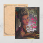 ケーキマ食べリー・アントワネット～招待状 招待状 (正面/裏面)