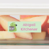 ケーキミキサーの台所用品の漫画パーソナライズされた ラベル (貼付)