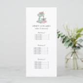 ケーキミキサーベーカリーメニューカード メニュー (スタンド正面)