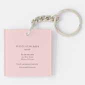 ケーキミキサーベーカリー事業 キーホルダー (裏面)