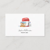 ケーキミモダンキサーウォーターベーカリー 名刺 (正面)