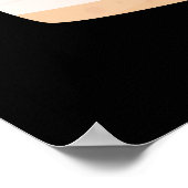 ケーキメホームフードおもしろいプンダークBG ポスター (角)