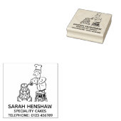 ケーキメーカー&ケーキメーカー ラバースタンプ (押印)