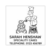 ケーキメーカー&ケーキメーカー ラバースタンプ (インプリント)