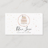 ケーキメーカー ベーカリー パティスリー 名刺 (正面)