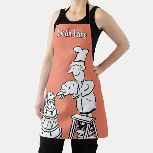 ケーキメーカ飾ーの巨大ケーキエプロン エプロン (インサイチュ)