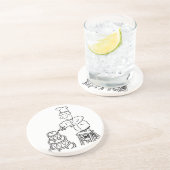 ケーキメーカ飾ーの巨大ケーキ コースター (側面)