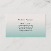 ケーキモダン 名刺 (裏面)