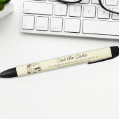 ケーキロゴベーカリー事業 黒ボールペン