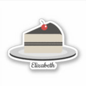 ケーキ切りステッカー シール (正面)