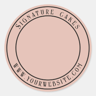ケーキ包装シール ラウンドシール