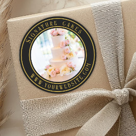 ケーキ包装シール ラウンドシール