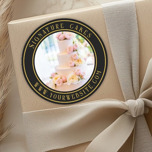 ケーキ包装シール ラウンドシール