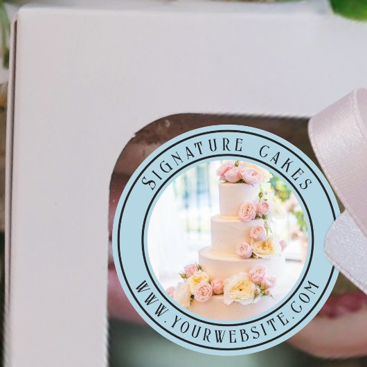 ケーキ包装シール ラウンドシール