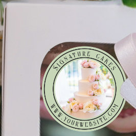 ケーキ包装シール ラウンドシール