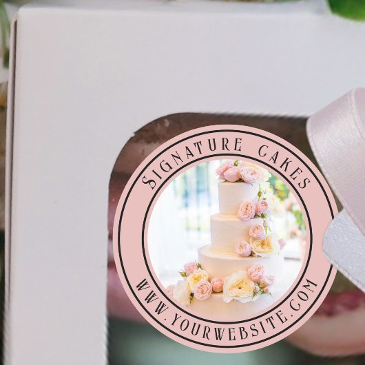 ケーキ包装シール ラウンドシール