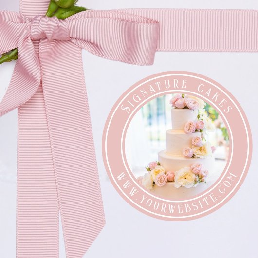 ケーキ包装シール ラウンドシール