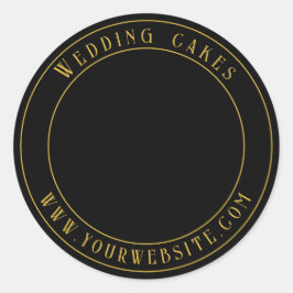 ケーキ包装シール ラウンドシール