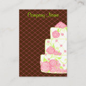 ケーキ名刺 名刺 (正面)