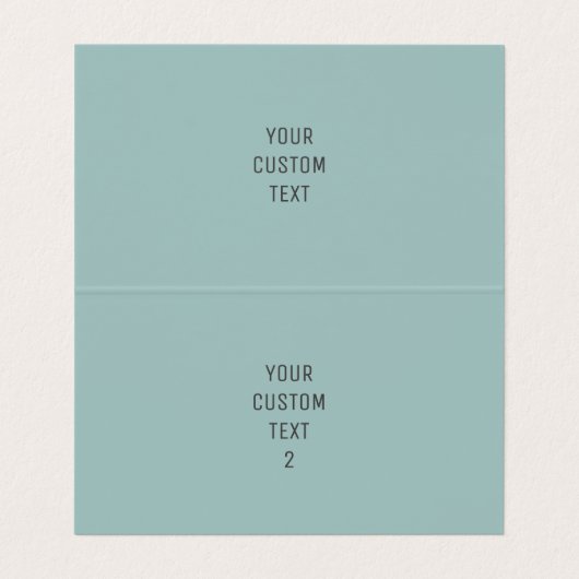 ケーキ営業ベーカリー折り畳み可能名刺 名刺 (内部フラット)