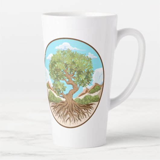 ケーキ型 カフェラテマグ (右)