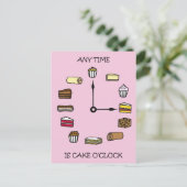 ケーキ好きマンガ ポストカード (スタンド正面)