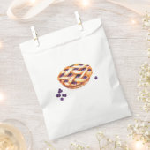 ケーキ好みパーティーバッグ。 フェイバーバッグ (クリップ留めされた状態)