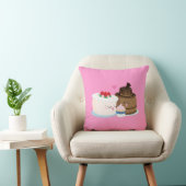 ケーキ家族 クッション (椅子)