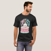 ケーキ屋のケーキ又は死のデザイン Tシャツ (正面フル)