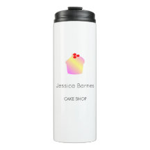 ケーキ屋カップケーキシルエット