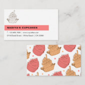ケーキ屋 名刺 (正面/裏面)