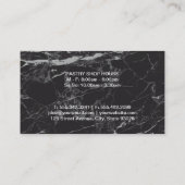 ケーキ屋 | 金ゴールドドリップウィスク 名刺 (裏面)