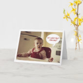 ケーキ日か。 カード (黄色い花)