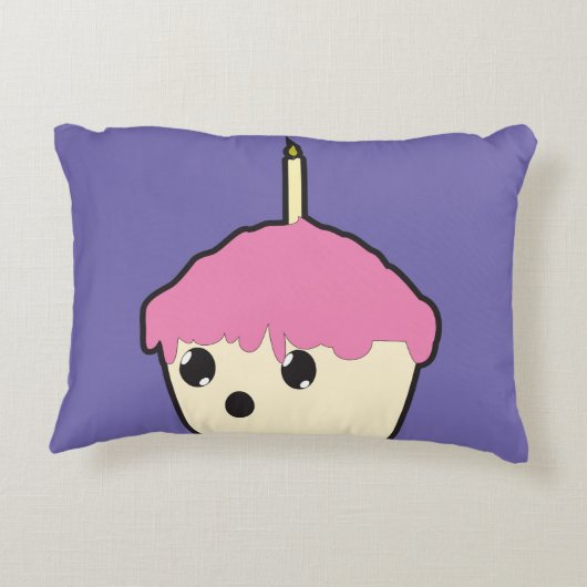 ケーキ枕 アクセントクッション (裏面)