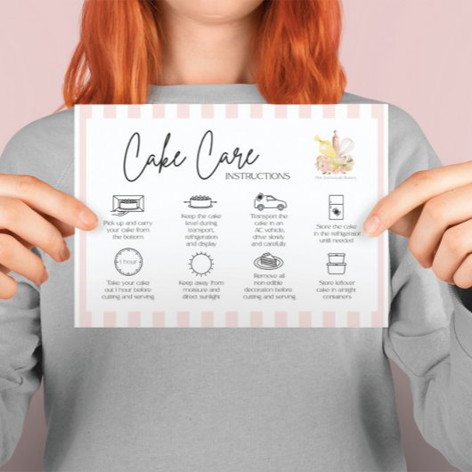 ケーキ気にベーカリーサンキューカード ノートカード