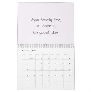 ケーキ水彩事業 カレンダー