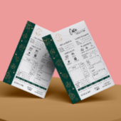 ケーキ注文型枠ベーカリースモールビジネス結婚ズケーキ チラシ