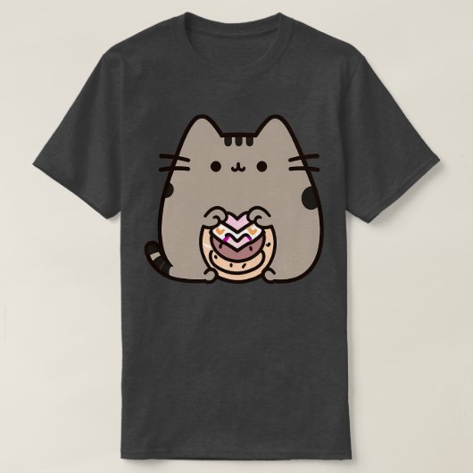 ケーキ猫 Tシャツ (デザイン正面)