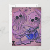 ケーキ生地のポストカード ポストカード (正面/裏面)