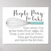 ケーキ祈ングの人 – メ感動的ッセージ ポスター (正面)