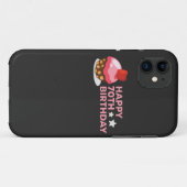 ケーキ祝付き70歳の誕生日デザイン Case-Mate iPhoneケース (裏面(横))