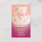 ケーキ結婚パティシエ 名刺 (裏面)