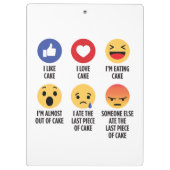 ケーキ絵文字 クリップボード (裏面)