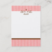 ケーキ美しい 名刺 (裏面)