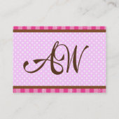 ケーキ美しい 名刺 (裏面)