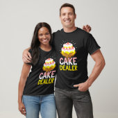 ケーキ販売業者パン屋菓子職人パイ Tシャツ (ユニセックス)