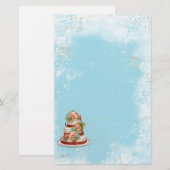 ケーキ類及びフライリー文具 便箋 (正面/裏面)