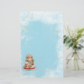 ケーキ類及びフライリー文具 便箋 (スタンド正面)