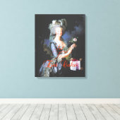 ケーキ食べの包み込み キャンバスプリント (インサイチュ (ウッドフロア))