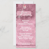 ケーキ食べの招待状 (裏面)